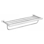 Polička RAV SLEZÁK chróm / biela YUA0704CB