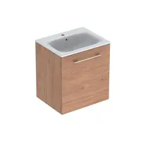 Geberit Selnova kúpeľňová skrinka s umývadlom 60x50,2x65,2 cm v prevedení svetlý orech hickory 501.255.00.1