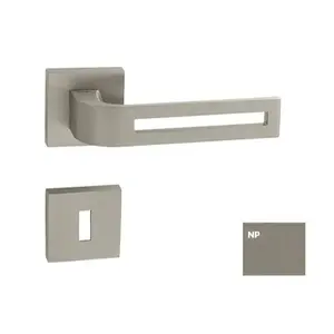 Kľučka Naturel Cinto2-HR, nikel perla, WK CINTO2HRNP