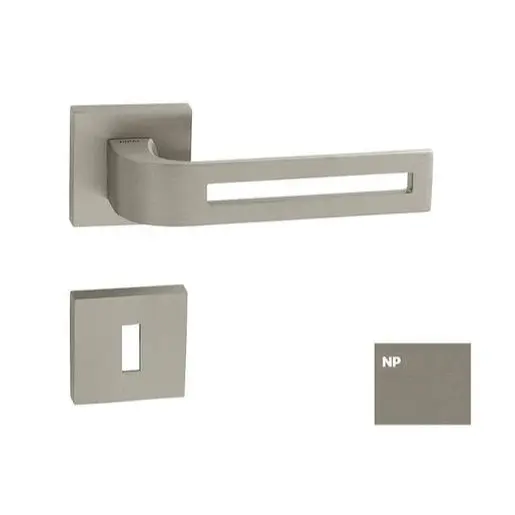 Kľučka Naturel Cinto2-HR, nikel perla, WK CINTO2HRNP