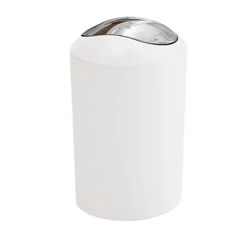 Kleine Wolke Glossy odpadkový kôš voľne stojací 5 l biela 5063115858