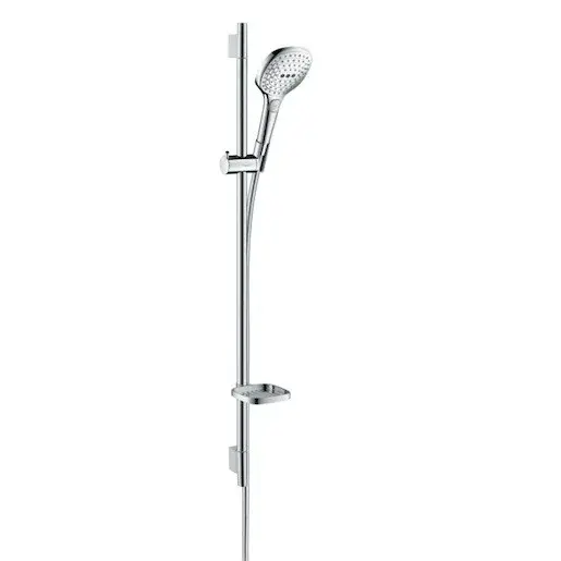 Sprchový set Hansgrohe Raindance Select E s mydlovničkou chróm 26621000