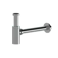 Umývadlový sifón SAT Project 5/4 DN32 chróm plast SATSIFMPLC