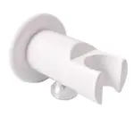 Držiak sprchy RAV SLEZÁK na stenu s podomietkovým vývodom biela lesklá MD0614RB