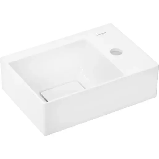 Hansgrohe Xevolos E umývadlo 36x25 cm otvor pre batériu vpravo 61086450