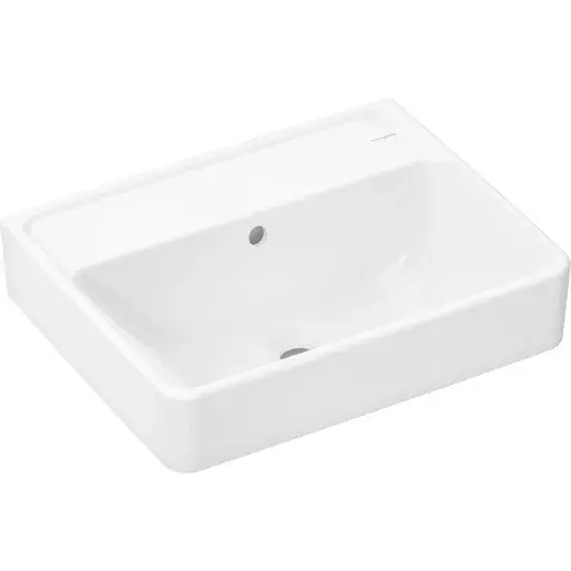 Hansgrohe Xanuia Q umývadlo 50x39 cm bez otvoru pre batériu, s prepadom 60232450