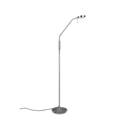 LED stojaca lampa Trio Monza nikel 423310107