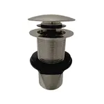 Výpusť k umývadlu 5/4 RAV Sliezák metal grey lesk MD0798MGL