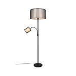 Trio Burton stojaca lampa čierna 411400232 TR411400232
