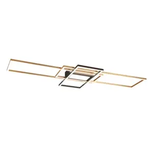 Trio Irvine led stropné osvetlenie mosadz 620010408 TR620010408