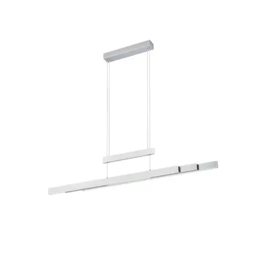 LED závesné osvetlenie Trio Trajan nikel 375310507
