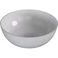 Polysan Banera umývadlo na dosku 39x39 cm biela matná bez prepadu 14337