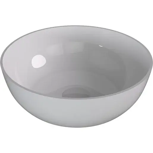 Polysan Banera umývadlo na dosku 39x39 cm biela matná bez prepadu 14337