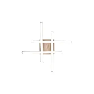 Reality Route led stropné osvetlenie drevodekor r62474135 RER62474135