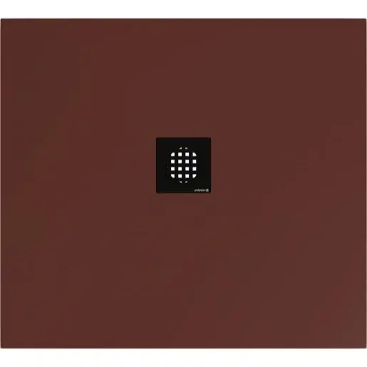 Polysan Flexia sprchová vanička obdĺžniková 100x90 cm liaty mramor hnedá 72925.71