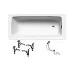 Kaldewei Cayono obdĺžniková vaňa 170x75 cm smaltovaná oceľ ľavá aj pravá KWB750N