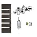 Cenovo zvýhodnený set pre kombinované vykurovanie radiátor, ventil a vykurovacia tyč SETDHR5001000AKOM