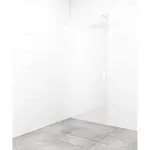 Sprchová zástena Walk-in 100 cm SAT vo farbe profilu biela SATBWI100ZAVB