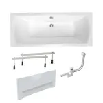 Obdĺžniková vaňa Laguna Cube Way Plus 170x70 cm akrylát ľavá aj pravá SIKOCUB1700ANPC