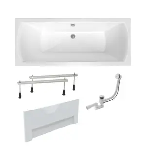 Obdĺžniková vaňa Laguna Cube Way Plus 170x70 cm akrylát ľavá aj pravá SIKOCUB1700ANPC