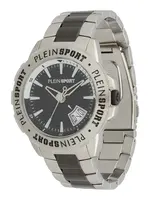 Plein Sport Analógové hodinky  čierna / strieborná