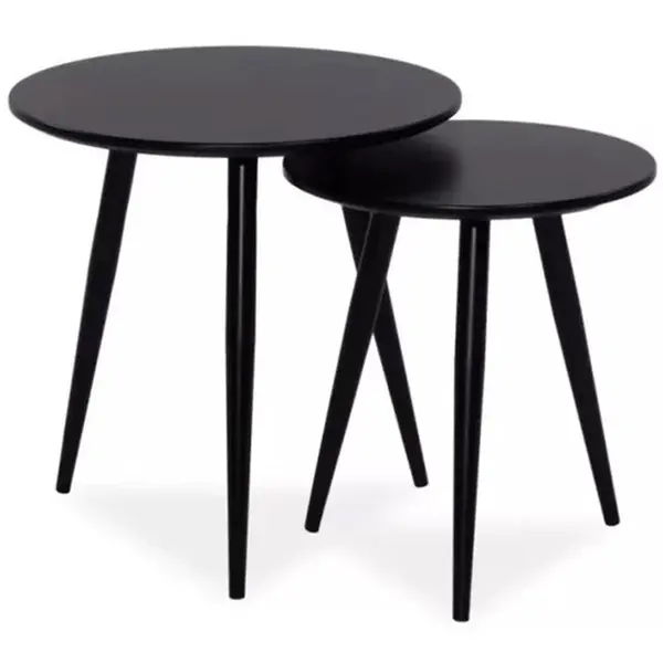 Sada konferenčních stolků Reda černá