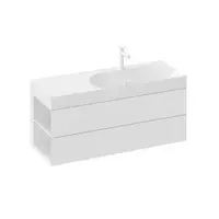 Ravak Lite skrinka pod umývadlo bez umývadla 120x43x45 cm biela X000001879