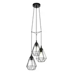 Závesné osvetlenie Eglo TARBES čierna 94191