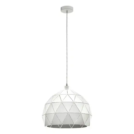 Závesné osvetlenie Eglo ROCCAFORTE biela 97855