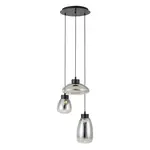 LED závesné osvetlenie Eglo SARNARRA čierna 390299