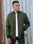 DStreet Kurtka męska pikowana bomber jacket zielona