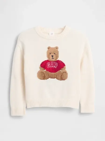 Dětský svetr GAP s medvídkem