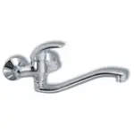 Novaservis Metalia 55 drezová batéria s lekárskou pákou 100 mm chróm 55074l,0 55074L.0