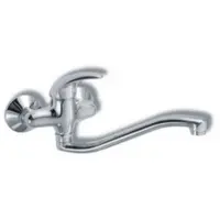 Novaservis Metalia 55 drezová batéria s lekárskou pákou 100 mm chróm 55074l,0 55074L.0