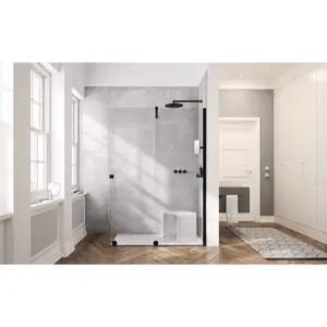 Hüppe Xtensa Pure walk-in pos.dv. 1-diel s pev.seg. xtensa XT0203.123.322