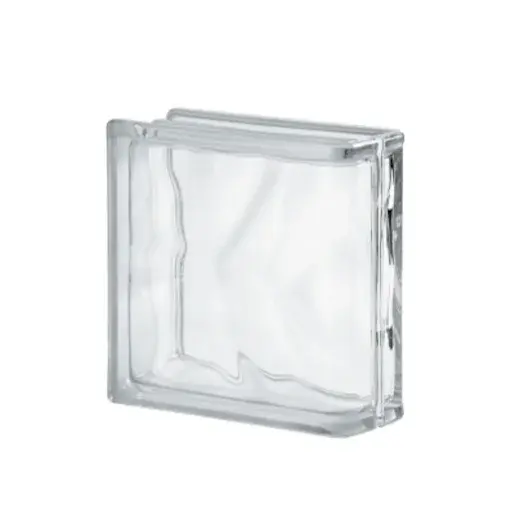 Luxfera Glassblocks číra 19x19x8 cm lesk 1908WLINEND