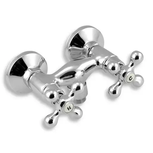 Sprchová batéria Novaservis Titania Retro II bez sprchového setu 100 mm chróm 99164/1.0