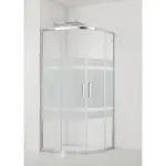 Sprchový kút čtvrtkruh 90x90 cm SAT TEX SIKOTEXS90CRS