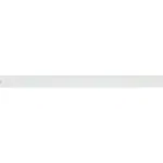 Rošt Alca 115 cm sklo bílá lesk plný GL1200-1150