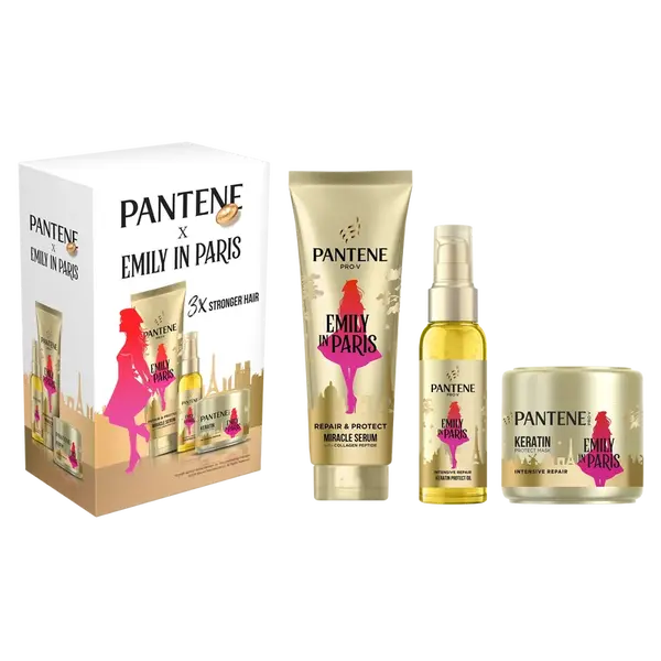 PANTENE Pro-V Xmass sada Miracles Hydra Glow šampón, maska ​​a kondicionér