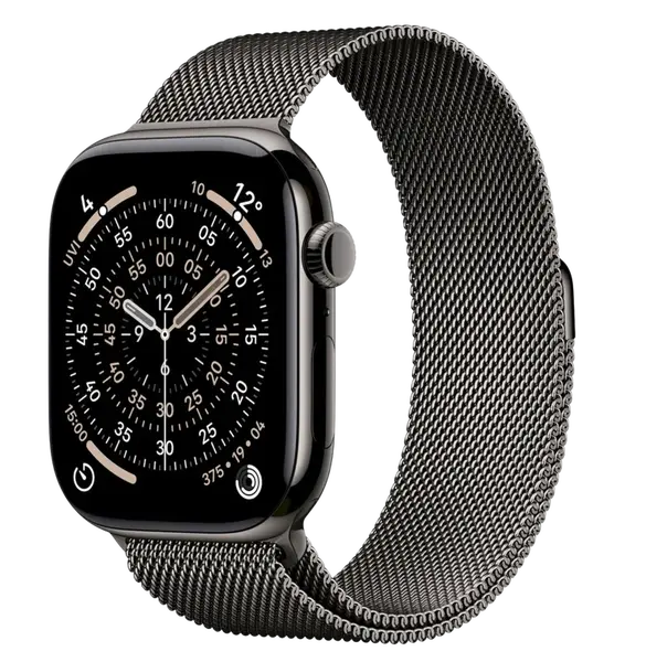 APPLE Watch 11 GPS + Cellular 46mm Bridlicovo šedý titán s bridlicovo šedým milánskym ťahom - M/L