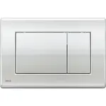 Ovládacie tlačidlo Alca plast chróm lesk M271