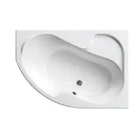 Ravak Rosa I asymetrická vaňa 140x105 cm akrylát pravá cv01000000 RO1400P