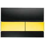 Tece Square ovládacie tlačidlo sklo zlatá 9240808 9.240.808