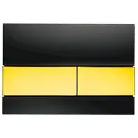 Tece Square ovládacie tlačidlo sklo zlatá 9240808 9.240.808