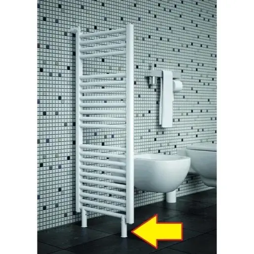 Isan Grenada uchytenie radiátora do priestoru biela O11D20B3R