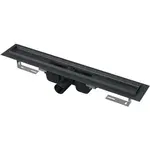 Sprchový žľab Alca 55 cm nerez černá mat APZ1BLACK-550