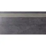 Schodovka Multi Tahiti tmavo sivá 30x60 cm mat DCKSE514.1