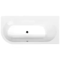 Polysan ASTRA asymetrická vaňa slim 165x80 cm akrylát pravá 34611S