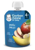 Gerber Natural Kapsička Banán/jablko 90 g